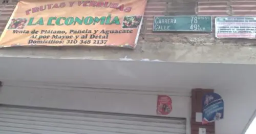 FRUTAS Y VERDURAS LA ECONOMIA CARRERA 78G 49A 04 SUR FRUTAS Y VERDURAS LA ECONOMIA CARRERA 78G 49A 04 SUR